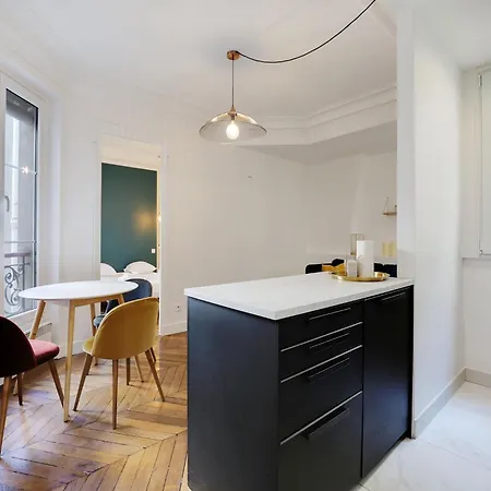 Charming -1br 4p- Bastille 公寓 *
